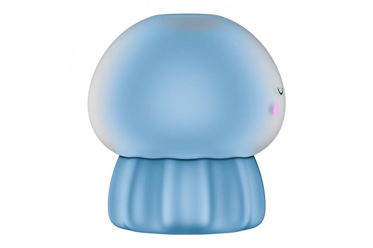 Голубой вакуумный стимулятор клитора в форме медузы Satisfyer Jelly-cious Голубой вакуумный стимулятор клитора в форме медузы Satisfyer Jelly-cious