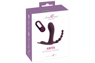 Фиолетовый вибратор для ношения в трусиках ARIVA RC Panty Vibrator Фиолетовый вибратор для ношения в трусиках ARIVA RC Panty Vibrator
