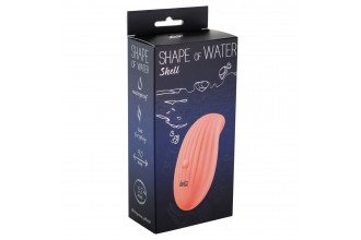 Розовый клиторальный вибратор Shape of water Shell