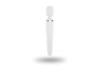 Белый вибратор Satisfyer Wand-er Woman