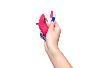 Розовый вкладыш в трусики с вакуум-волновой стимуляцией JOS Pimpit