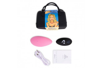 Розовый вибромассажер в трусики с пультом ДУ Panty Vibe Remote Controlled Vibrator