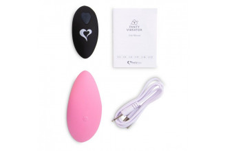 Розовый вибромассажер в трусики с пультом ДУ Panty Vibe Remote Controlled Vibrator