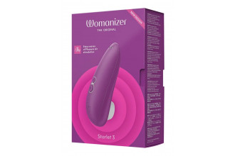Лиловый клиторальный стимулятор Womanizer Starlet 3