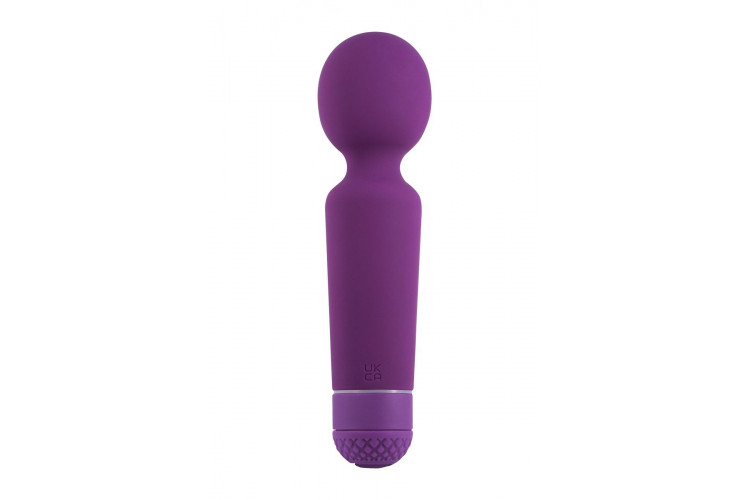 Фиолетовый wand-вибратор - 15,2 см.