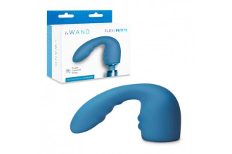 Синяя насадка Flexi для вибратора Le Wand Petite