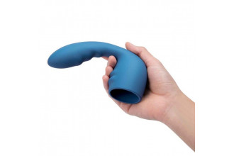 Синяя насадка Flexi для вибратора Le Wand Petite