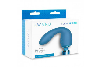 Синяя насадка Flexi для вибратора Le Wand Petite