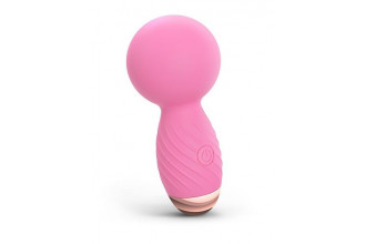 Розовый мини-wand вибратор Itsy Bitsy Mini Wand Vibrator