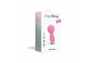 Розовый мини-wand вибратор Itsy Bitsy Mini Wand Vibrator