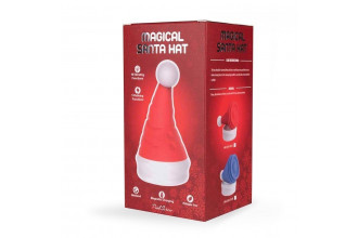 Красный вибростимулятор в форме колпака Magical Santa Hat