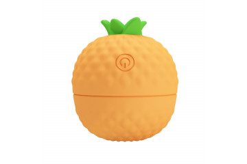 Оранжевый клиторальный стимулятор-ананас Pineapple Secret