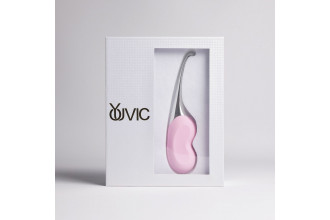 Розовый клиторальный вибростимулятор Youvic