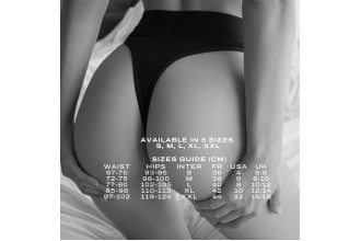 Черные трусики для ношения клиторального стимулятора Panty Lover - size L