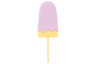 Сиреневый мини-вибратор в форме пломбира Vibrating Popsicle