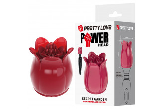 Красная насадка для wand-массажера