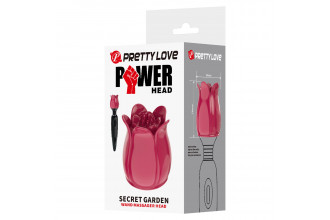 Красная насадка для wand-массажера