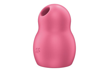 Малиновый вакуумный стимулятор клитора Satisfyer Pro To Go 1