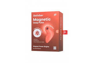 Оранжевый вакуумный стимулятор Magnetic Deep Pulse