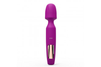 Лиловый вибратор с 2 сменными насадками R-Evolution Wand Vibrator with 2 Attachments