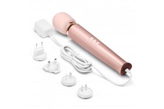 Проводной жезловый вибромассажер Le Wand Powerful Plug-In Vibrating Massger - 34 см.