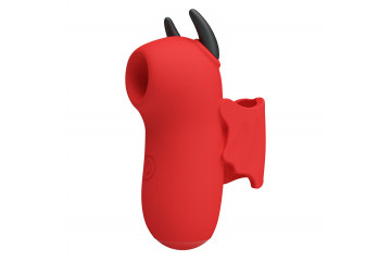 Красный стимулятор клитора Magic Devil