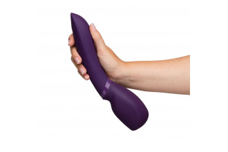 Фиолетовый жезловый вибратор We-Vibe Wand 2 - 27,3 см.