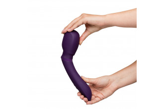 Фиолетовый жезловый вибратор We-Vibe Wand 2 - 27,3 см.