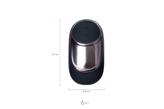 Черный вибромассажер Satisfyer Dark Desire