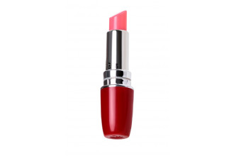 Красный мини-вибратор в форме губной помады Lipstick Vibe