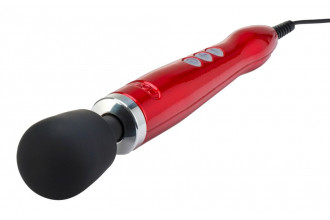 Красный жезловый вибратор Doxy Die Cast Wand Massager
