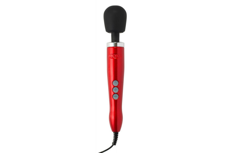 Красный жезловый вибратор Doxy Die Cast Wand Massager