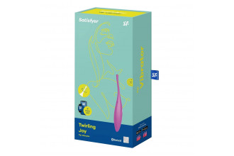 Ярко-розовый точечный стимулятор Twirling Joy