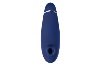 Синий клиторальный стимулятор Womanizer Premium 2