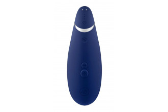 Синий клиторальный стимулятор Womanizer Premium 2