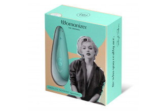 Мятный бесконтактный клиторальный стимулятор Womanizer Marilyn Monroe Special Edition