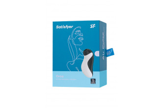 Вакуумный стимулятор клитора в форме косатки Satisfyer Orca