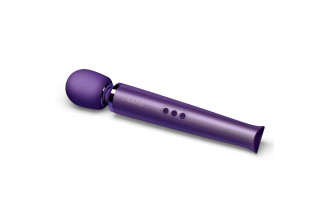 Фиолетовый вибратор Le Wand Rechargeable Vibrating Massager - 34 см.