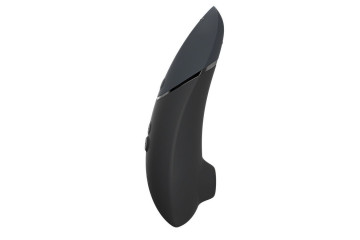 Черный бесконтактный клиторальный стимулятор Womanizer Next