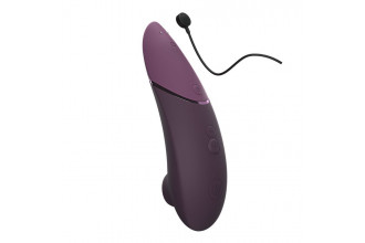 Фиолетовый бесконтактный клиторальный стимулятор Womanizer Next