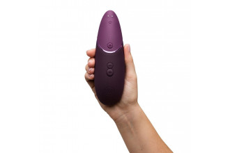 Фиолетовый бесконтактный клиторальный стимулятор Womanizer Next