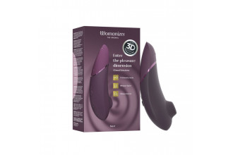 Фиолетовый бесконтактный клиторальный стимулятор Womanizer Next