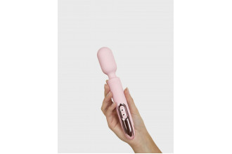 Розовый интерактивный вибратор ProWand Vibrator