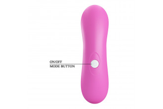 Розовый клиторальный стимулятор Breeze Розовый клиторальный стимулятор Breeze