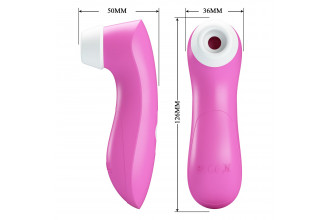Розовый клиторальный стимулятор Breeze Розовый клиторальный стимулятор Breeze