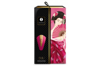 Малиновый клиторальный вибростимулятор OBI