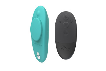 Аквамариновый вибратор в трусики We-Vibe Moxie+