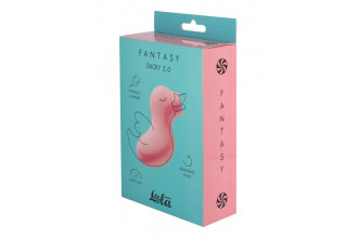 Розовый вакуум-волновой стимулятор Ducky 2.0