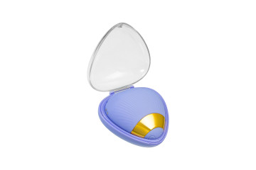 Сиреневый вибратор Crasatell с вакуум-волновой стимуляцией