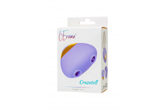 Сиреневый вибратор Crasatell с вакуум-волновой стимуляцией